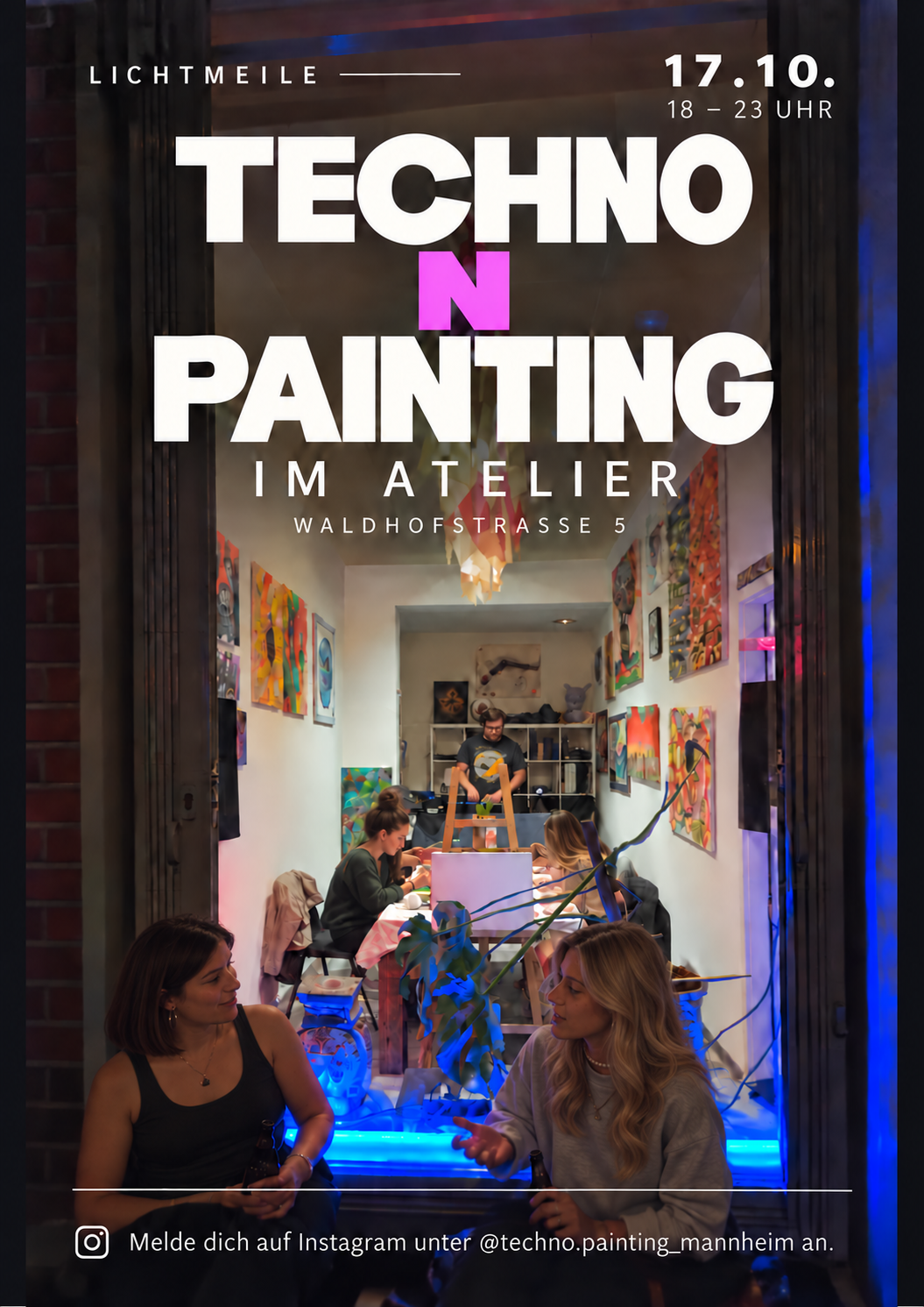 LICHTMEILE 2026 | Techno 'n' Painting